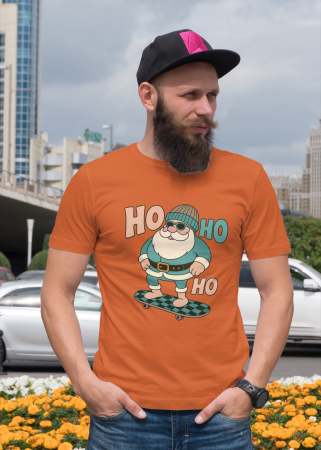 Pentru barbati - Tricou unisex 100% bumbac Colectia Christmas, sarbatori de Craciun