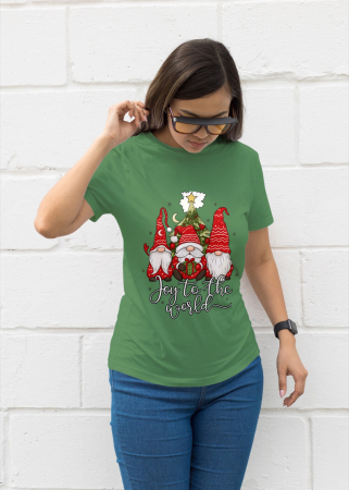 Tricouri dama - Tricou unisex 100% bumbac Colectia Christmas, sarbatori de Craciun