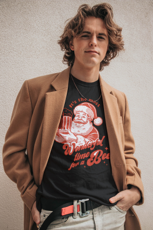 Tricouri barbati - Tricou unisex 100% bumbac Colectia Christmas, sarbatori de Craciun