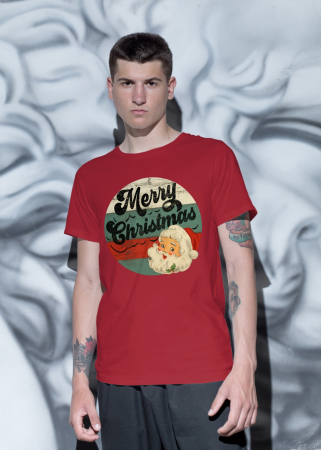 Tricouri barbati - Tricou unisex 100% bumbac Colectia Christmas, sarbatori de Craciun