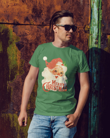 Tricouri barbati - Tricou unisex 100% bumbac Colectia Christmas, sarbatori de Craciun