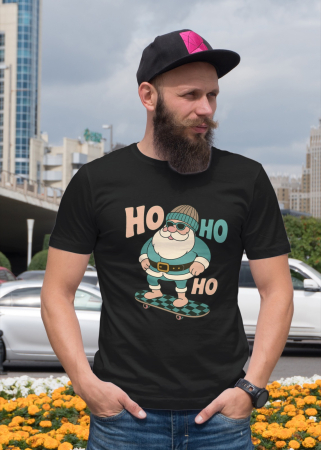 Tricouri barbati - Tricou unisex 100% bumbac Colectia Christmas, sarbatori de Craciun