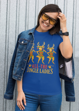 Tricouri dama - Tricou unisex 100% bumbac Colectia Christmas, sarbatori de Craciun