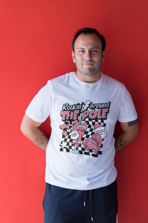 Tricouri barbati - Tricou unisex 100% bumbac Colectia Christmas, sarbatori de Craciun