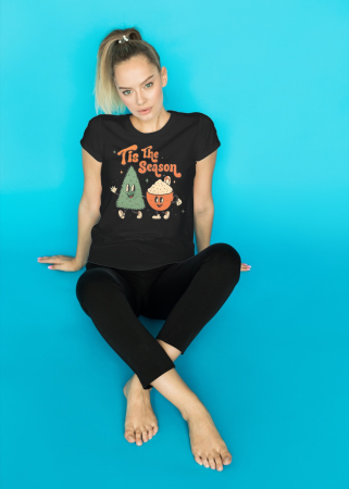 Tricouri dama - Tricou unisex 100% bumbac Colectia Christmas, sarbatori de Craciun