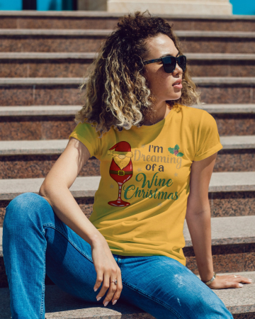 Tricouri dama - Tricou unisex 100% bumbac Colectia Christmas, sarbatori de Craciun