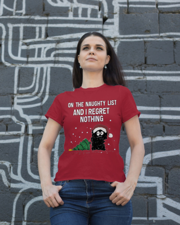 Tricouri dama - Tricou unisex 100% bumbac Colectia Christmas, sarbatori de Craciun