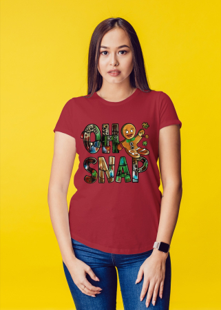 Tricouri dama - Tricou unisex 100% bumbac Colectia Christmas, sarbatori de Craciun