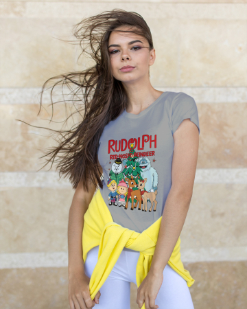 Tricouri dama - Tricou unisex 100% bumbac Colectia Christmas, sarbatori de Craciun