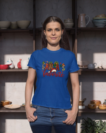 Tricouri dama - Tricou unisex 100% bumbac Colectia Christmas, sarbatori de Craciun