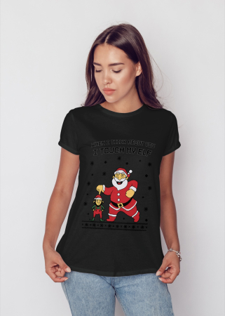 Tricouri dama - Tricou unisex 100% bumbac Colectia Christmas, sarbatori de Craciun