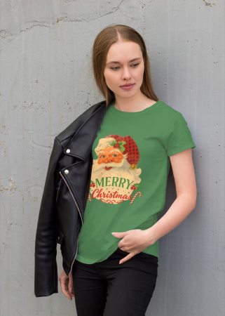 Tricouri dama - Tricou unisex 100% bumbac Colectia Christmas, sarbatori de Craciun