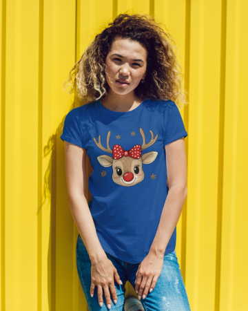 Tricouri dama - Tricou unisex 100% bumbac Colectia Christmas, sarbatori de Craciun