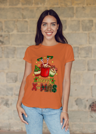 Tricouri dama - Tricou unisex 100% bumbac Colectia Christmas, sarbatori de Craciun