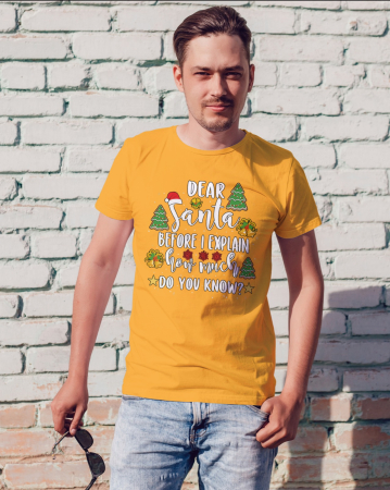 Tricouri barbati - Tricou unisex 100% bumbac Colectia Christmas, sarbatori de Craciun