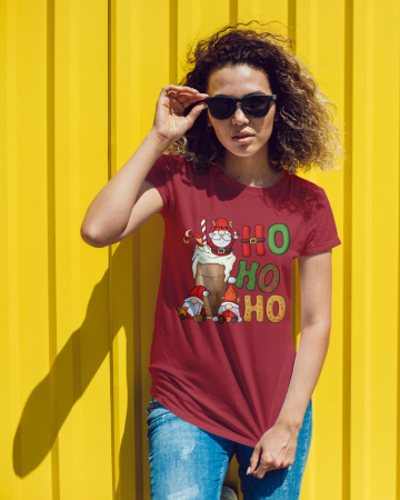 Tricouri dama - Tricou unisex 100% bumbac Colectia Christmas, sarbatori de Craciun