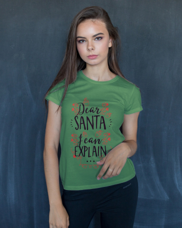 Tricouri dama - Tricou unisex 100% bumbac Colectia Christmas, sarbatori de Craciun