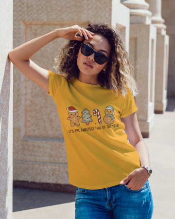 Tricouri dama - Tricou unisex 100% bumbac Colectia Christmas, sarbatori de Craciun