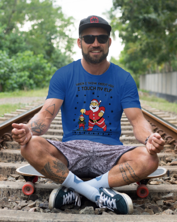 Tricouri barbati - Tricou unisex 100% bumbac Colectia Christmas, sarbatori de Craciun