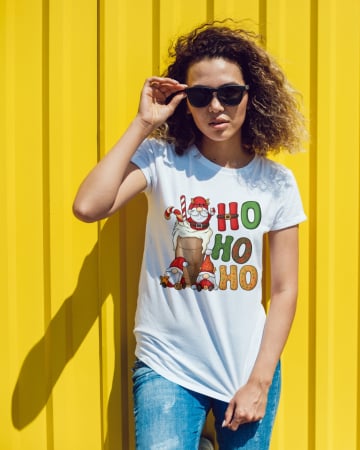 Tricouri dama - Tricou unisex 100% bumbac Colectia Christmas, sarbatori de Craciun