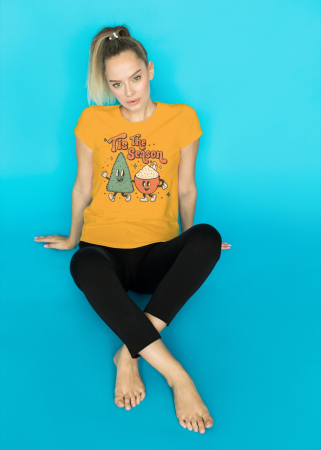 Tricouri dama - Tricou unisex 100% bumbac Colectia Christmas, sarbatori de Craciun