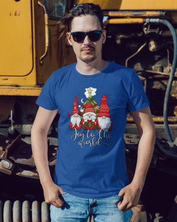 Tricouri barbati - Tricou unisex 100% bumbac Colectia Christmas, sarbatori de Craciun