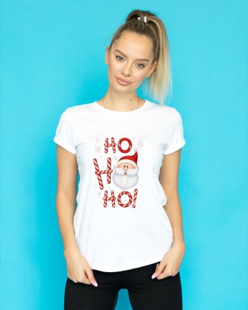 Tricouri dama - Tricou unisex 100% bumbac Colectia Christmas, sarbatori de Craciun