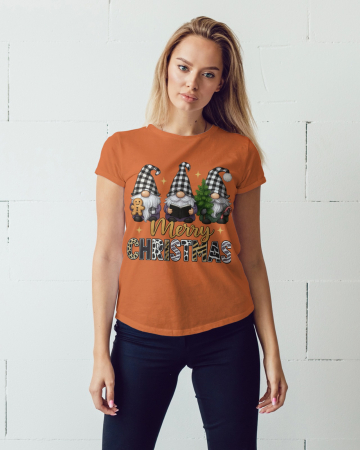 Tricouri dama - Tricou unisex 100% bumbac Colectia Christmas, sarbatori de Craciun