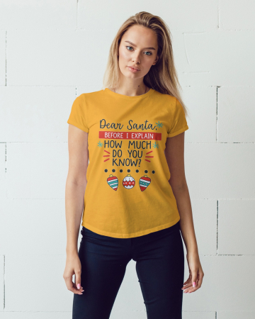 Tricouri dama - Tricou unisex 100% bumbac Colectia Christmas, sarbatori de Craciun