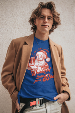 Tricouri barbati - Tricou unisex 100% bumbac Colectia Christmas, sarbatori de Craciun