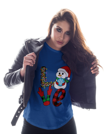 Tricouri dama - Tricou unisex 100% bumbac Colectia Christmas, sarbatori de Craciun