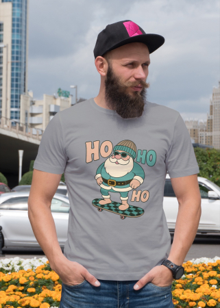 Pentru barbati - Tricou unisex 100% bumbac Colectia Christmas, sarbatori de Craciun