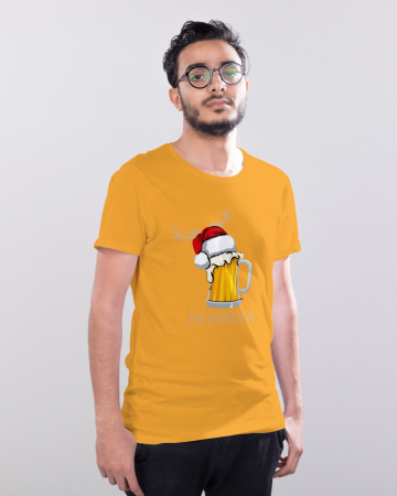 Tricouri barbati - Tricou unisex 100% bumbac Colectia Christmas, sarbatori de Craciun