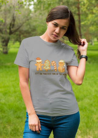 Tricouri dama - Tricou unisex 100% bumbac Colectia Christmas, sarbatori de Craciun