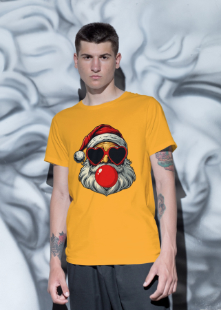 Tricouri barbati - Tricou unisex 100% bumbac Colectia Christmas, sarbatori de Craciun