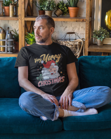 Tricouri barbati - Tricou unisex 100% bumbac Colectia Christmas, sarbatori de Craciun