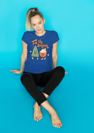 Tricouri dama - Tricou unisex 100% bumbac Colectia Christmas, sarbatori de Craciun