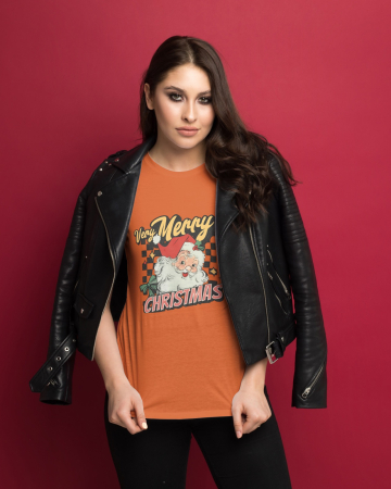 Tricouri dama - Tricou unisex 100% bumbac Colectia Christmas, sarbatori de Craciun