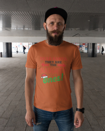 Tricouri barbati - Tricou unisex 100% bumbac Colectia Grinch Christmas, sarbatori de Craciun