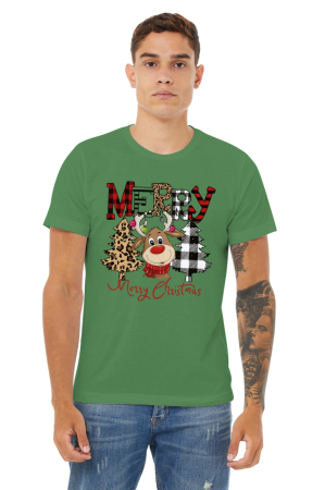 Tricouri barbati - Tricou unisex 100% bumbac Colectia Christmas, sarbatori de Craciun