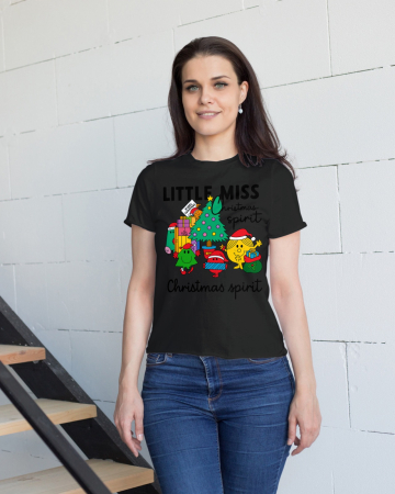 Tricouri dama - Tricou unisex 100% bumbac Colectia Christmas, sarbatori de Craciun