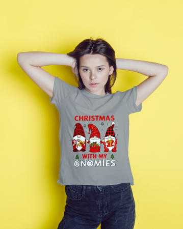 Tricouri dama - Tricou unisex 100% bumbac Colectia Christmas, sarbatori de Craciun Grinch