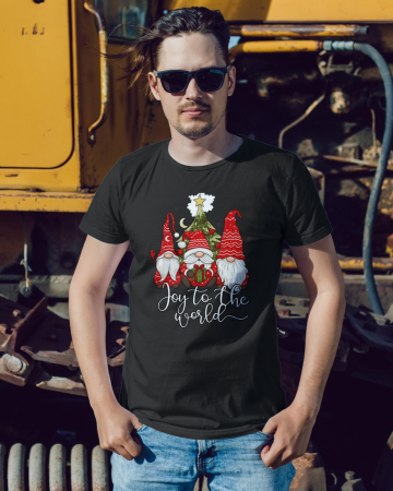 Tricouri barbati - Tricou unisex 100% bumbac Colectia Christmas, sarbatori de Craciun