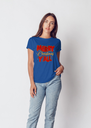 Tricouri dama - Tricou unisex 100% bumbac Colectia Christmas, sarbatori de Craciun