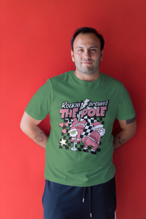 Tricouri barbati - Tricou unisex 100% bumbac Colectia Christmas, sarbatori de Craciun