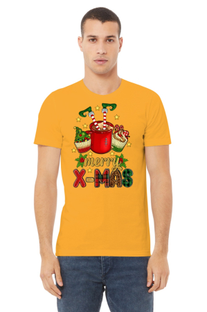 Tricouri barbati - Tricou unisex 100% bumbac Colectia Christmas, sarbatori de Craciun