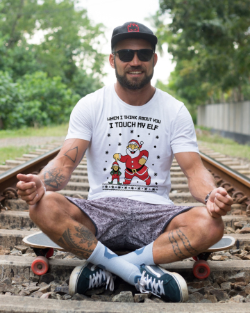 Tricouri barbati - Tricou unisex 100% bumbac Colectia Christmas, sarbatori de Craciun