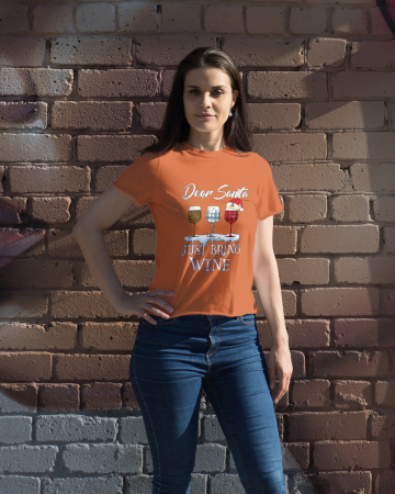 Tricouri dama - Tricou unisex 100% bumbac Colectia Christmas, sarbatori de Craciun