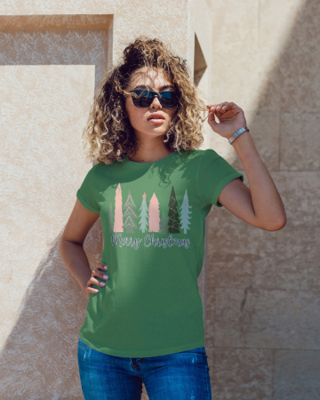 Tricouri dama - Tricou unisex 100% bumbac Colectia Christmas, sarbatori de Craciun