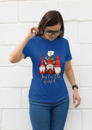 Tricouri dama - Tricou unisex 100% bumbac Colectia Christmas, sarbatori de Craciun